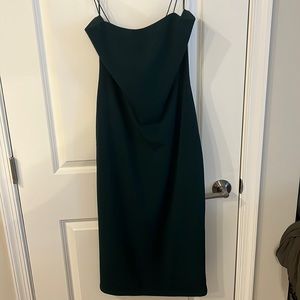Byegreis Green Midi Dress